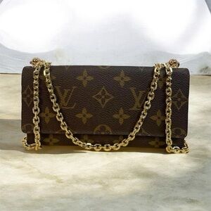 LOUIS VUITTON MONOGRAM FLAP WALLET